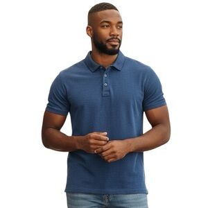 TOMMY BAHAMA blue polo shirt size Large